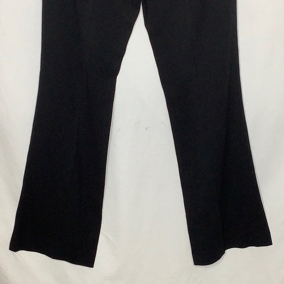 Elie Tahari Lightweight Wool Blend Trouser Pants With Patent Leather Trim Size 4 - Picture 7 of 15